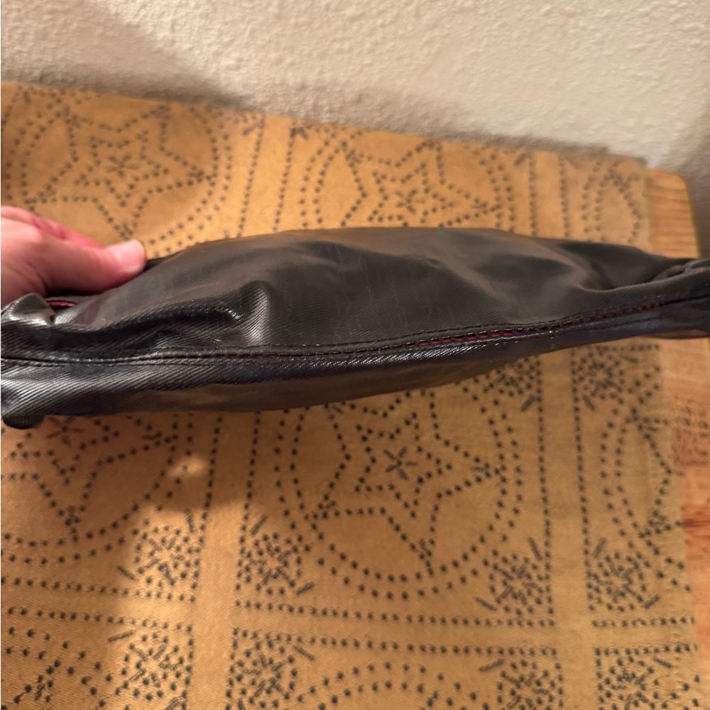 MAC Cosmetics Black Cosmetic Bag with Pink Lining - Picture 4 of 5